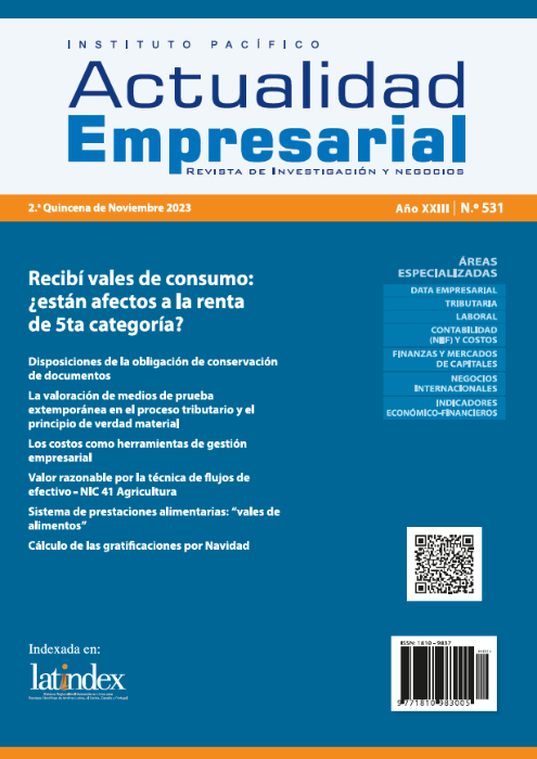 Sistema de prestaciones alimentarias: “vales de alimentos”