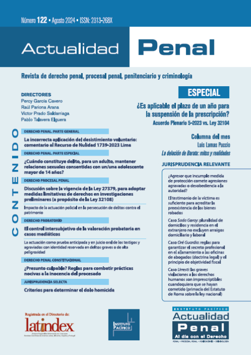 Criterios para determinar el dolo homicida