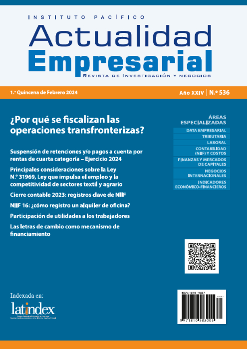Las letras de cambio como mecanismo de financiamiento