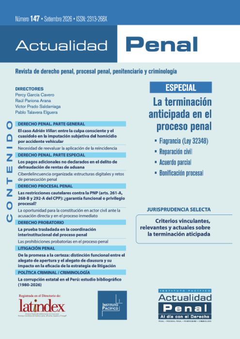Las prohibiciones probatorias en el proceso penal