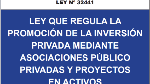 Amplían a 60 años el plazo de las Asociaciones Público–Privadas (APP)