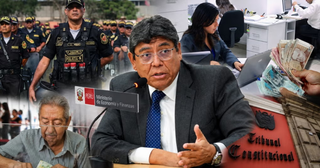 MEF revela cuatro leyes que llegarán al TC: gratificaciones CAS, pensiones de maestros y militares y Cafae