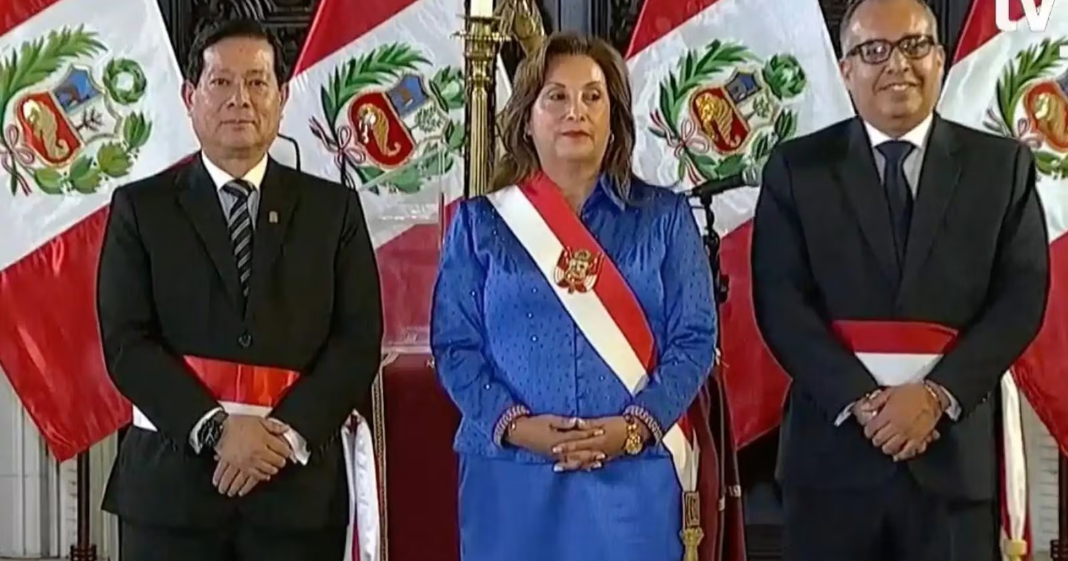 Dina Boluarte tomó juramento a Juan Manuel Cavero como nuevo ministro de Justicia en reemplazo de Juan José Santiváñez