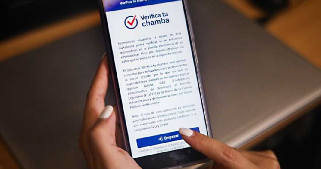 Aplicativo de Sunafil facilitó el ingreso a planilla de más de 837 mil personas