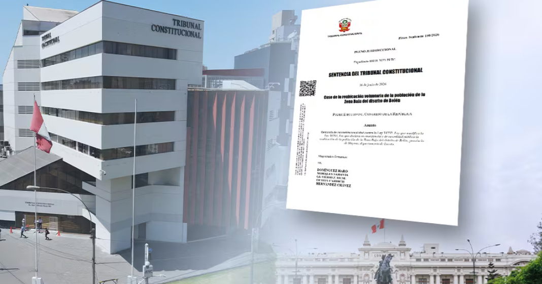 TC prohíbe al Congreso crear leyes que generen gasto público sin previa coordinación y aval técnico del Ejecutivo