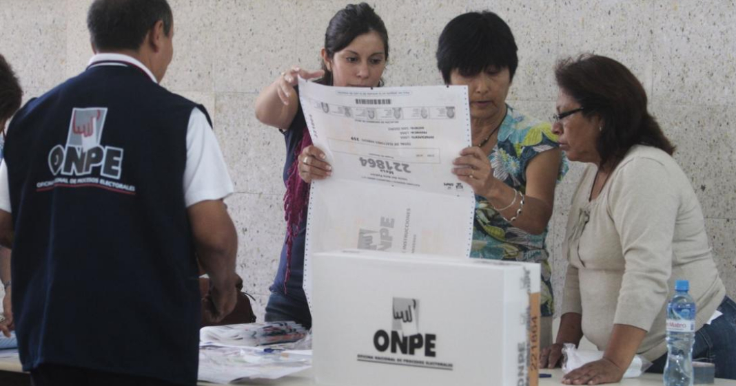 Elecciones 2026: Sorteo para elegir miembros de mesa será este 29 de enero