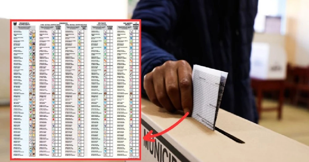 La cédula inédita de las Elecciones 2026: cinco bloques en una sola hoja