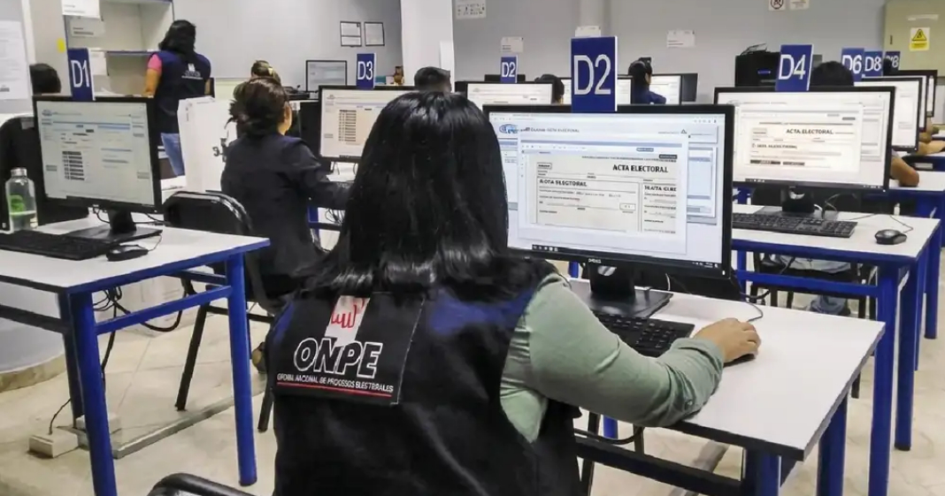 Elecciones 2026: ONPE reporta 50 actas siniestradas y 30 extraviadas en distritos de Lima
