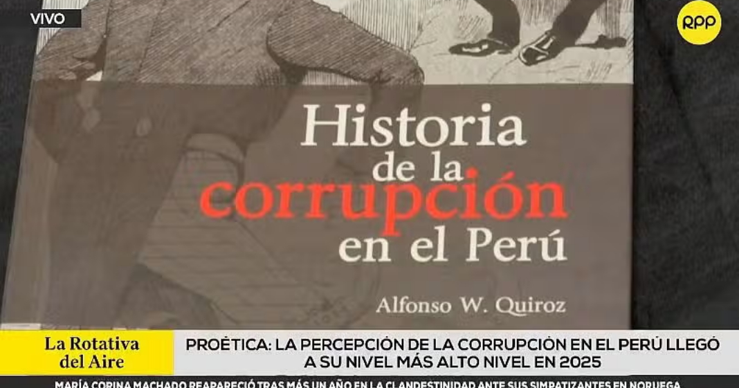 Proética: la percepción de la corrupción en el Perú llegó a su nivel más alto en 2025 [INFORME]