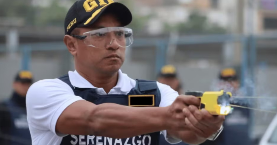 Mininter autoriza uso de pistolas eléctricas y gas pimienta para el personal de serenazgo