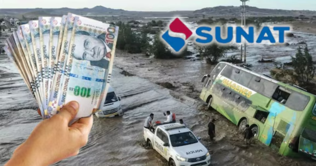 SUNAT posterga el pago de impuestos para independientes y empresas por el Fenómeno El Niño