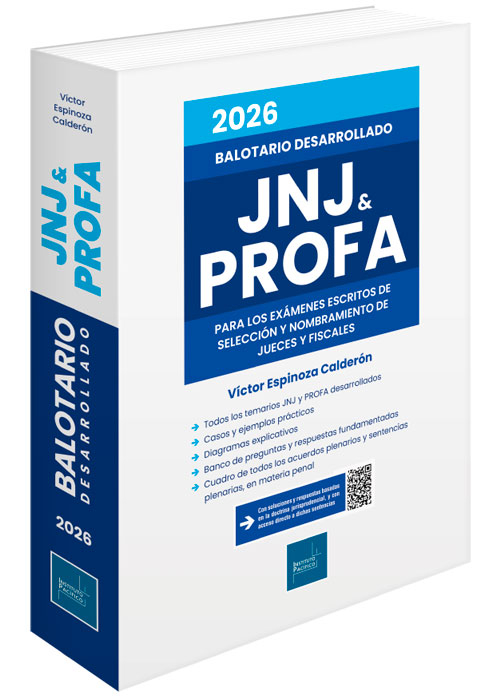 Balotario Desarrollado JNJ & PROFA
