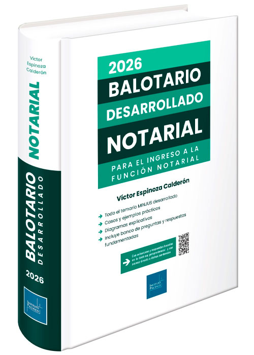 Balotario Desarrollado Notarial