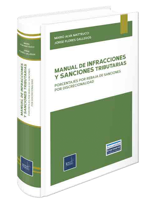 Portada de Manual de infracciones y sanciones tributarias
