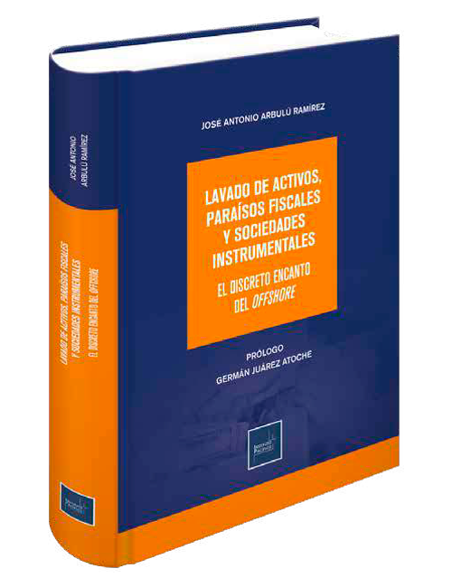 Portada de Lavado de activos, paraísos fiscales y sociedades instrumentales