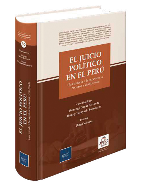Portada de El juicio político en el Perú