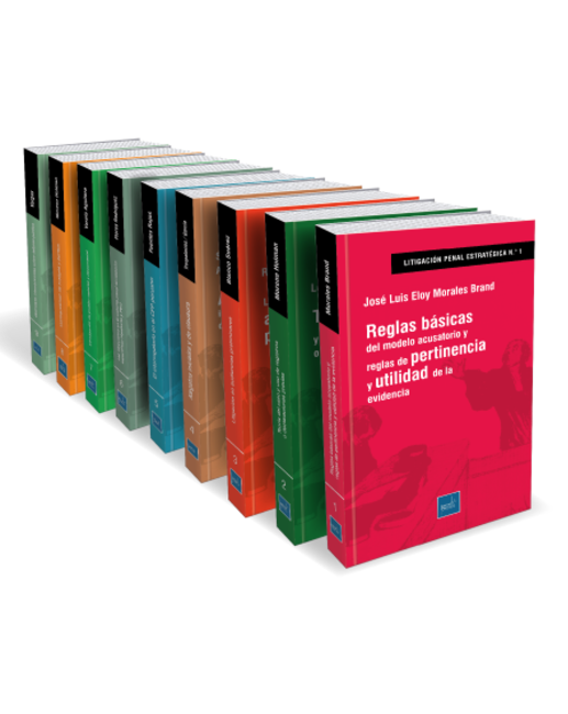 COLECCION DE LITIGACION ESTRATEGICA - PACK DE 9 LIBROS