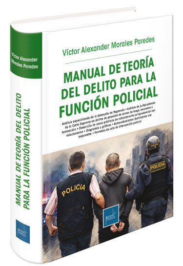 Portada de Manual de teoría del delito en la función policial