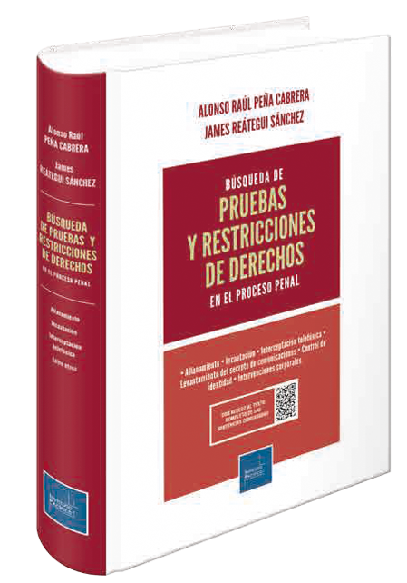 Portada de Búsqueda de pruebas y restricciones de derechos en el proceso penal