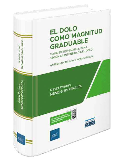 Portada de El dolo como magnitud graduable