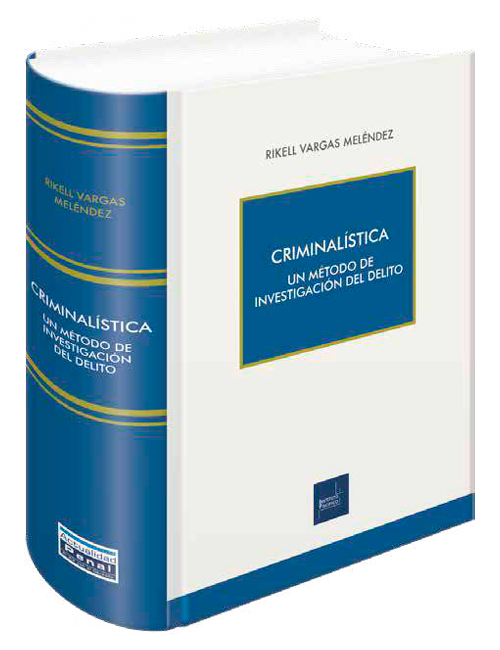 Portada de Criminalística un método de investigación del delito