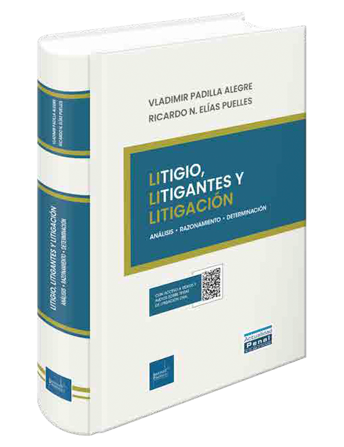 Portada de Litigio, litigantes y litigación