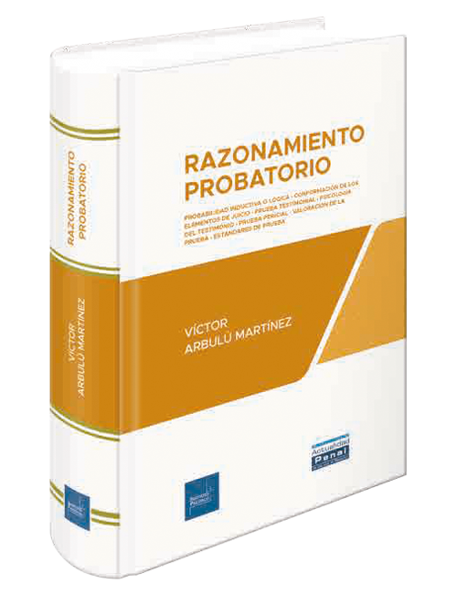 Portada de Razonamiento probatorio