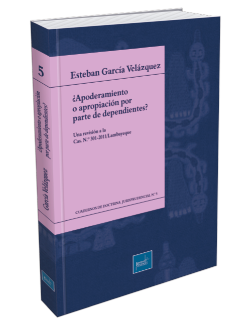 Portada de APODERAMIENTO O APROPIACION POR PARTE DE DEPENDIENTES
