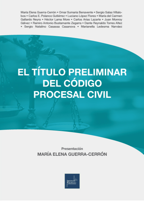 Portada de El Título Preliminar del Código Procesal Civil
