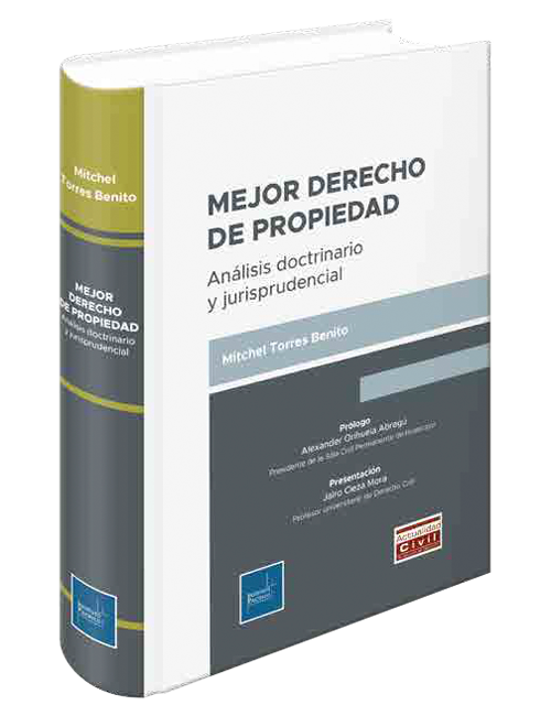 Portada de MEJOR DERECHO DE PROPIEDAD
