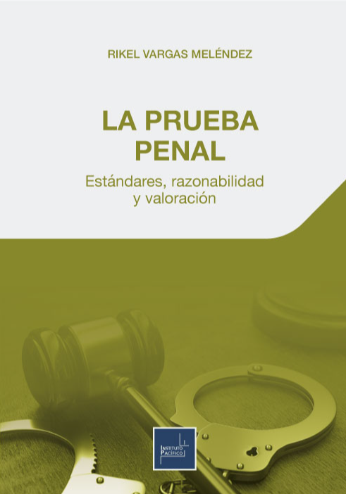 Portada de La Prueba Penal