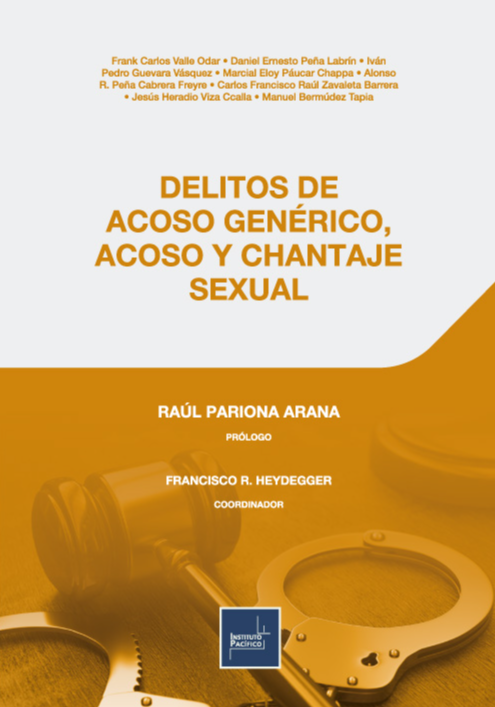 Portada de Delitos de Acoso Genérico, Acoso y Chantaje Sexual