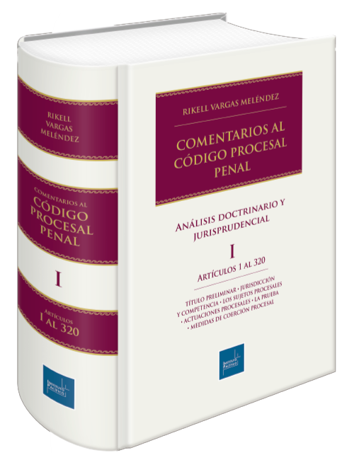 Portada de Comentarios al código procesal penal. Tomo I 