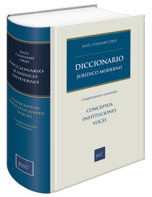 Portada de Diccionario jurídico moderno 2025