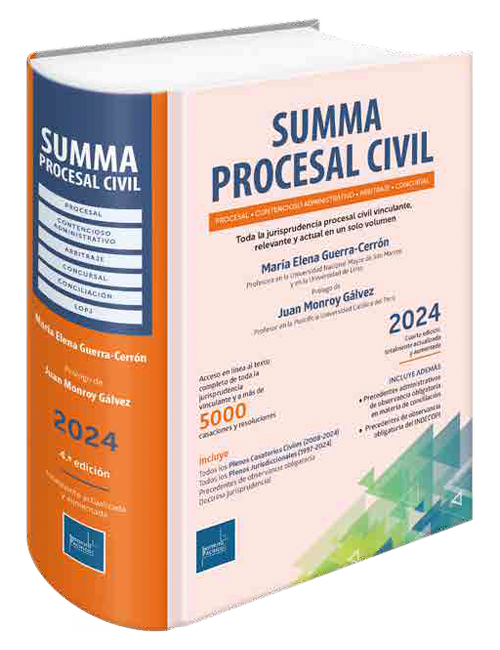 Portada de SUMMA PROCESAL CIVIL 2024